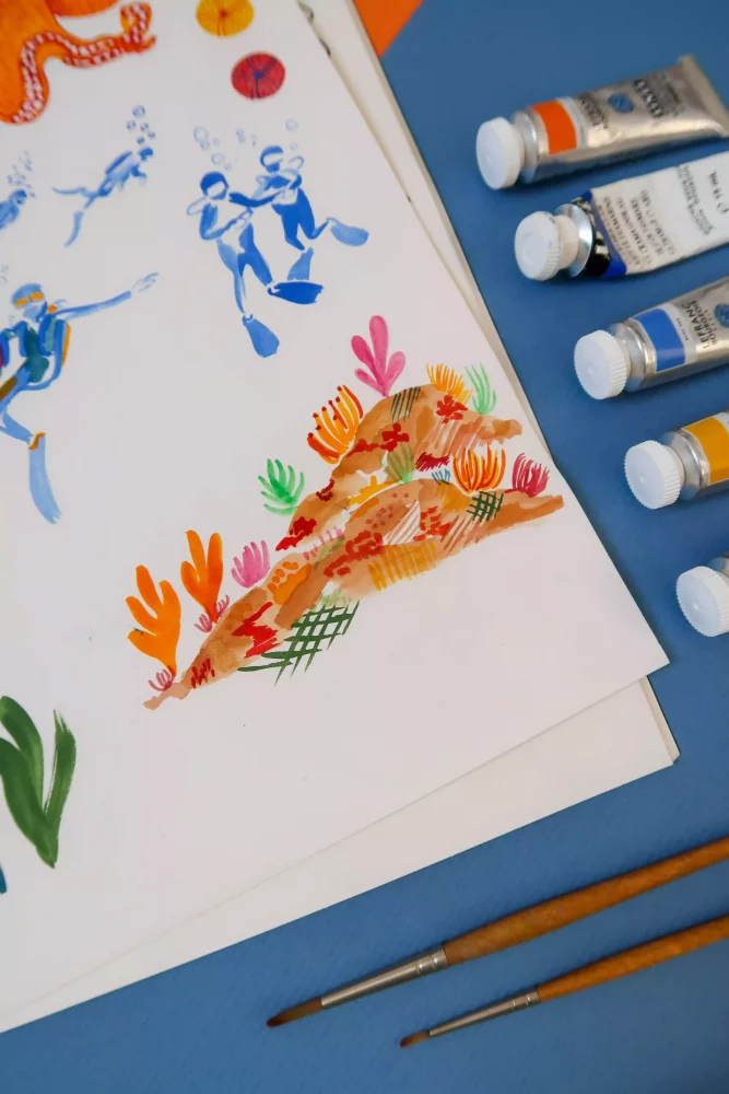 Carole Rampinetta - R Galerie Mariage Plongeur min scaled scaled