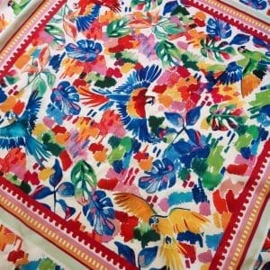 Foulard - Amazonia - Foulards & Co - Carole Rampinetta - R Foulards Amazone scaled