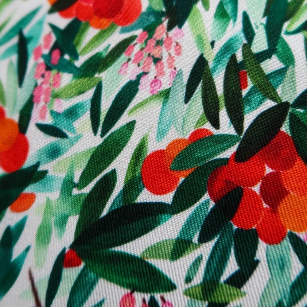 Twill de viscose - Arbousier - Tissus - Carole Rampinetta - R Produit TwillViscose Arbousier scaled