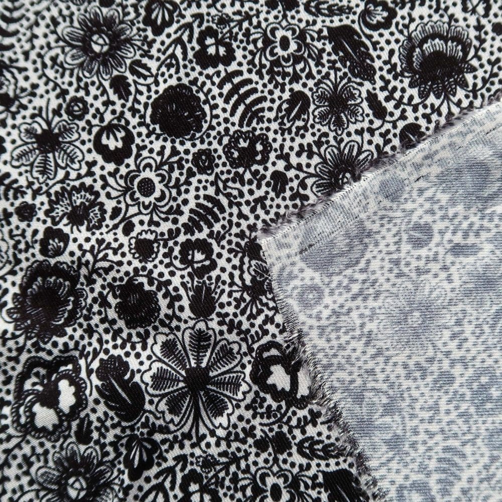 Twill de viscose - Delft Black - Tissus - Carole Rampinetta - R Produit TwillViscose DelftBlack scaled