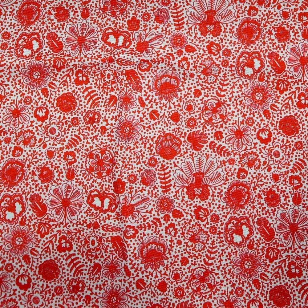 Twill de viscose - Red Delft - Tissus - Carole Rampinetta - R Produit TwillViscose RedDelft scaled