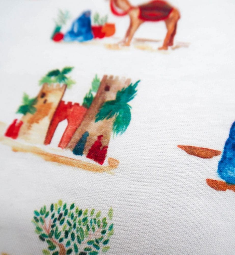 Jersey de coton bio - Touaregs - Tissus - Carole Rampinetta - R Produit JerseyBio Touaregs scaled