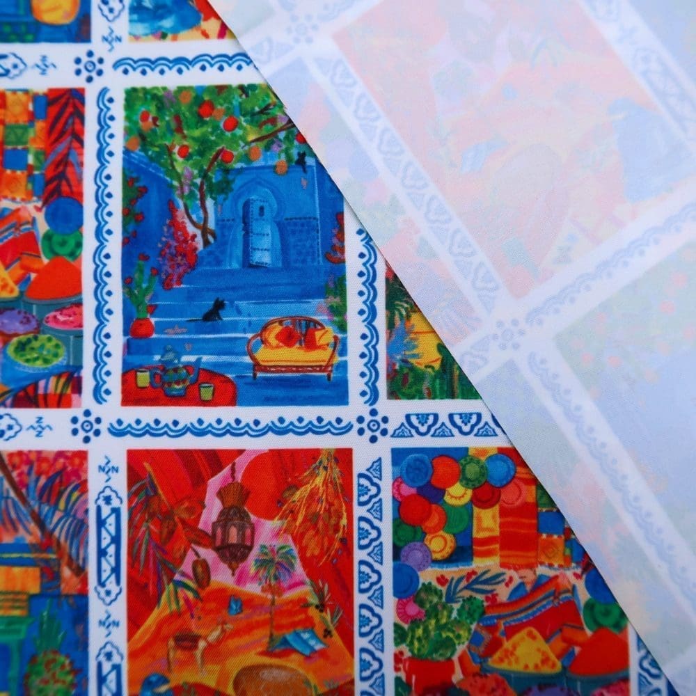 Tissu short de bain - Habibi - Nouvelle collection Habibi - Carole Rampinetta - R ShortBain Maroc scaled