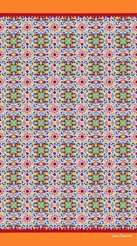 Serviette de plage - Taliouine - Serviette de plage - Carole Rampinetta - R Serviette de plage essaouira