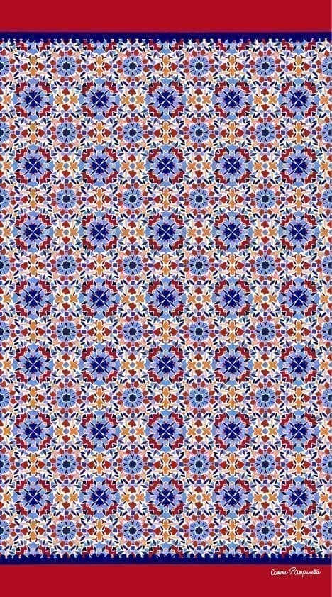 Serviette de plage - Taliouine - Serviette de plage - Carole Rampinetta - R Serviette de plage meknes