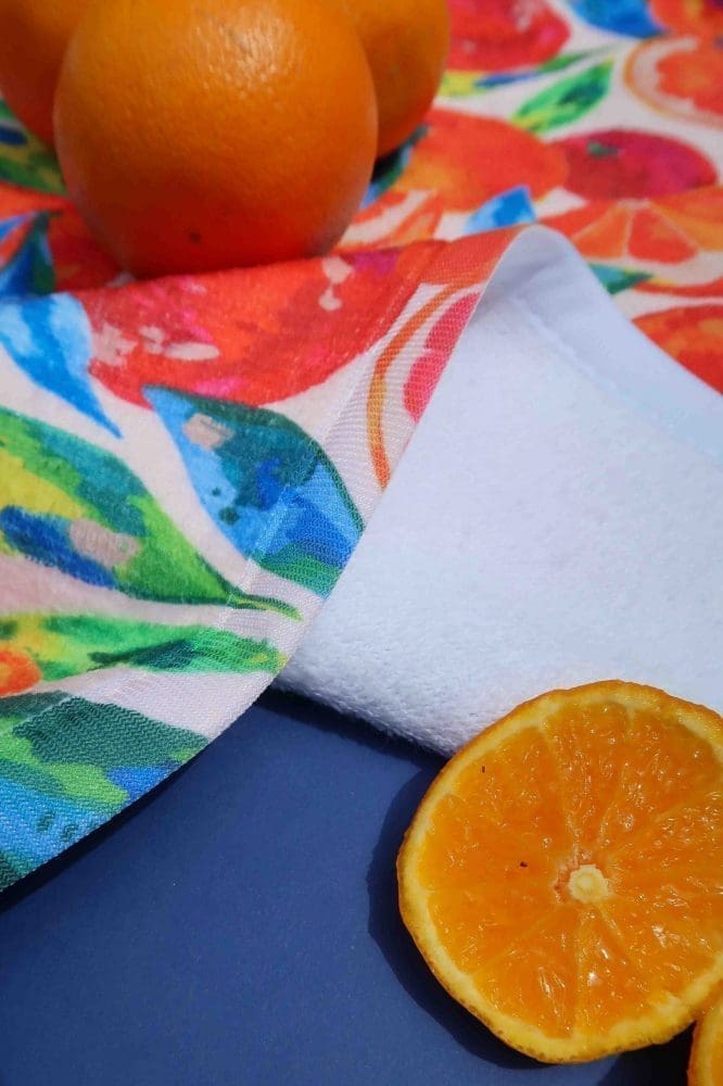 Serviette de plage - World of birds - Serviette de plage - Carole Rampinetta - R ServiettesPlage WEB Agadir scaled