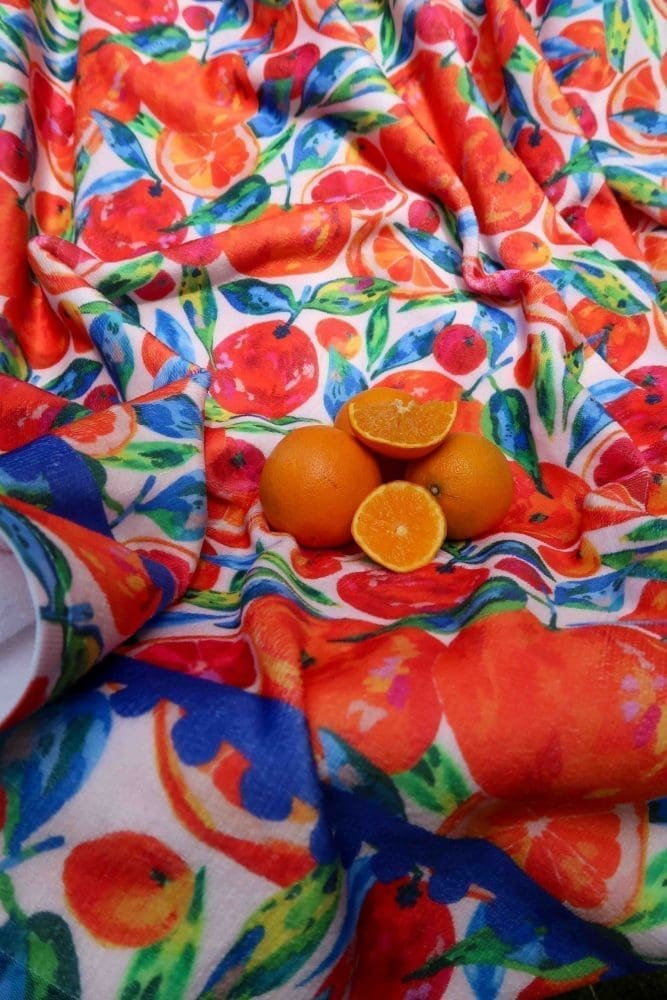 Serviette de plage - World of birds - Serviette de plage - Carole Rampinetta - R ServiettesPlage WEB Agadir scaled