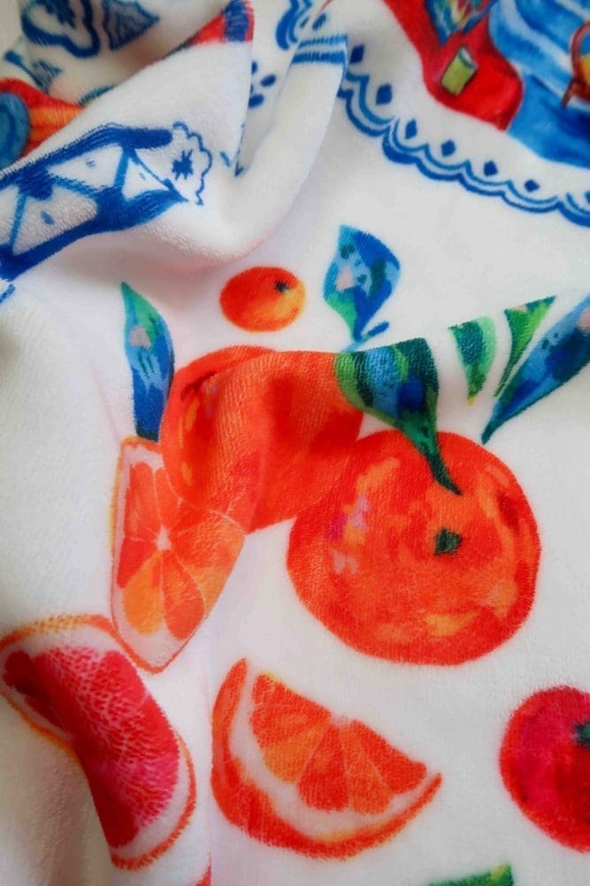 Serviette de plage - World of birds - Serviette de plage - Carole Rampinetta - R ServiettesPlage WEB Habibi scaled