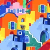 Hacienda motif coloré Carole rampinetta