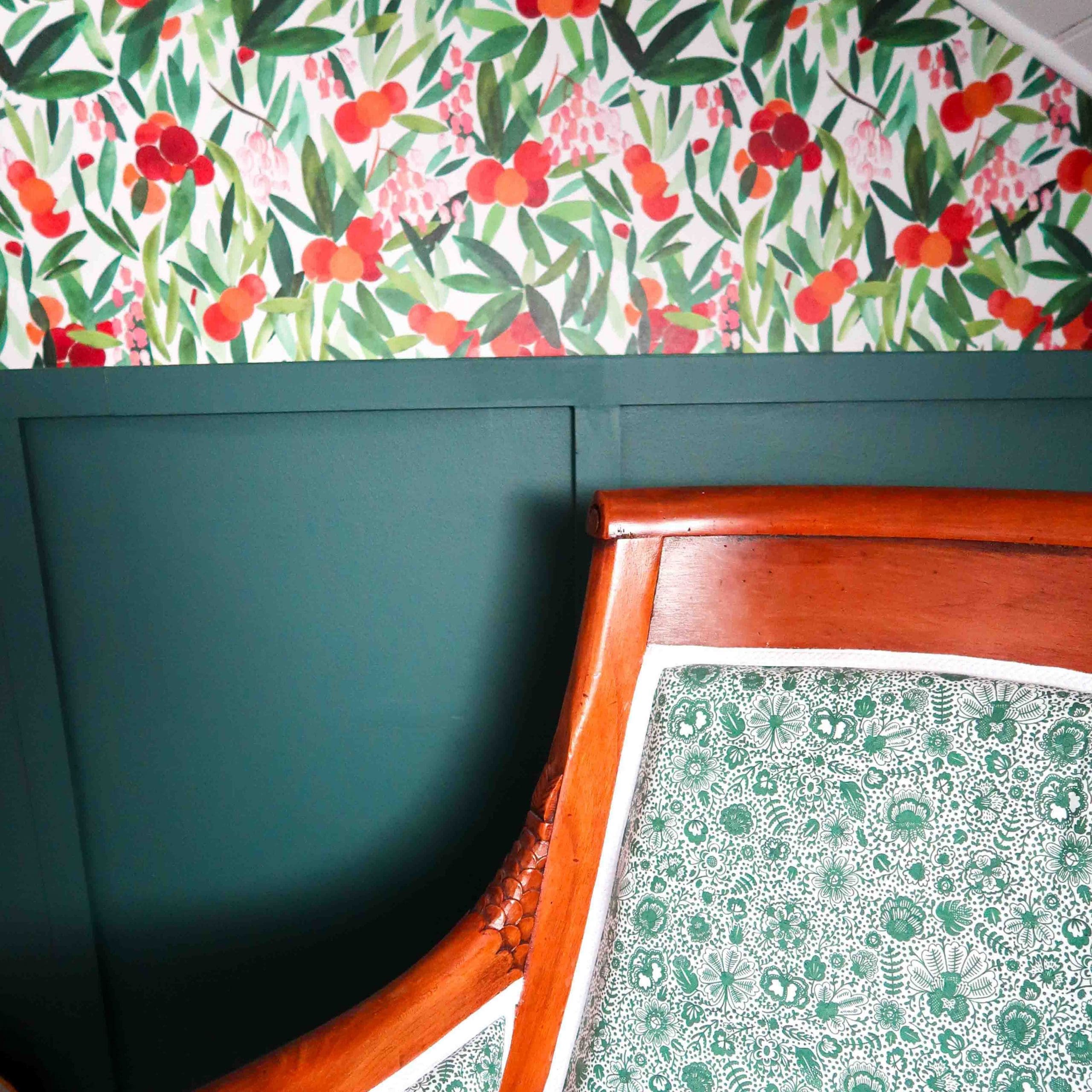 Papier peint - Arbousier - PRE COMMANDE - Papier peint - Carole Rampinetta - R Papier peint Arboubou WEB scaled