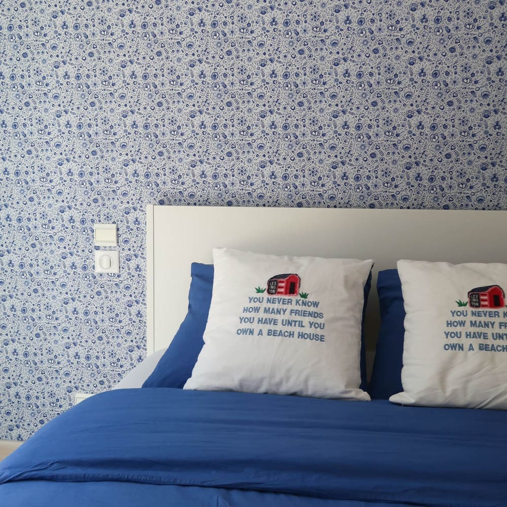 Papier peint - Echantillon - Bergamote - Papier peint - Carole Rampinetta - R PapierPeint BlueDelft WEB