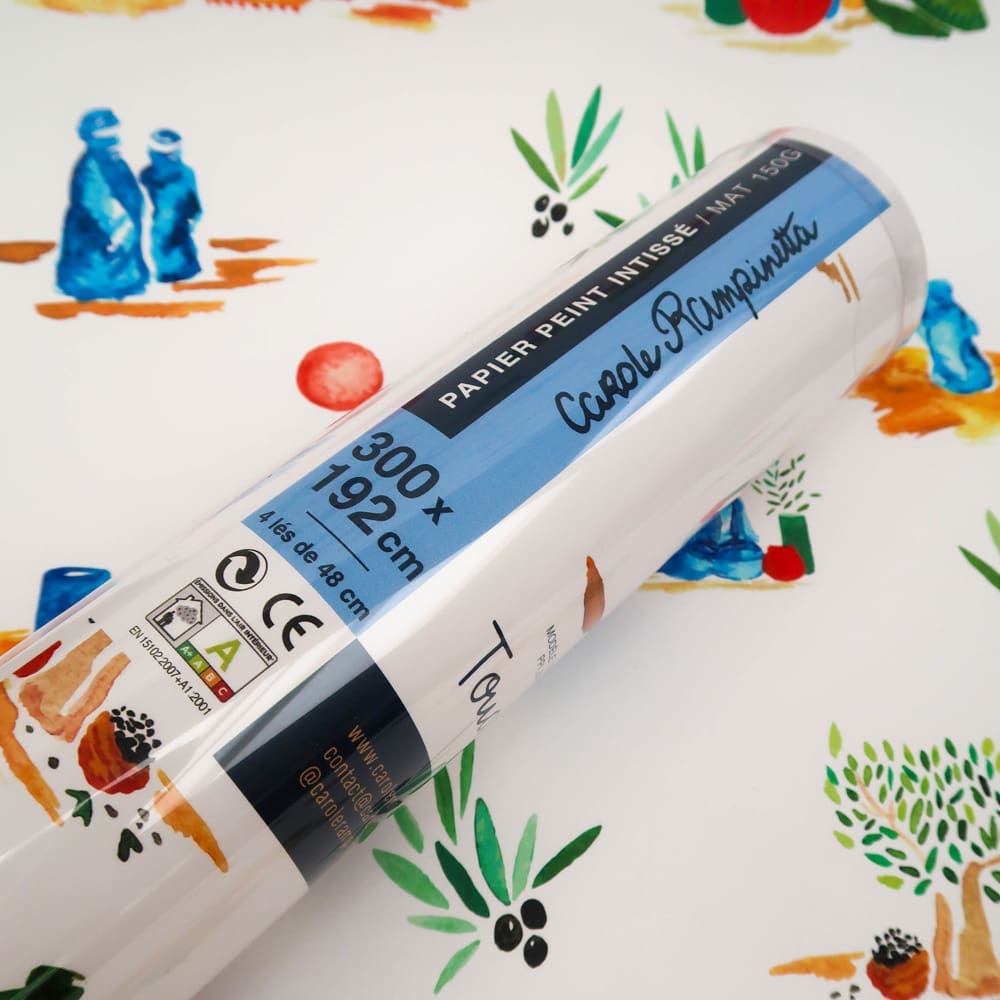 Papier peint - Touaregs - PRE COMMANDE - Papier peint - Carole Rampinetta - R PapierPeint Touaregs WEB