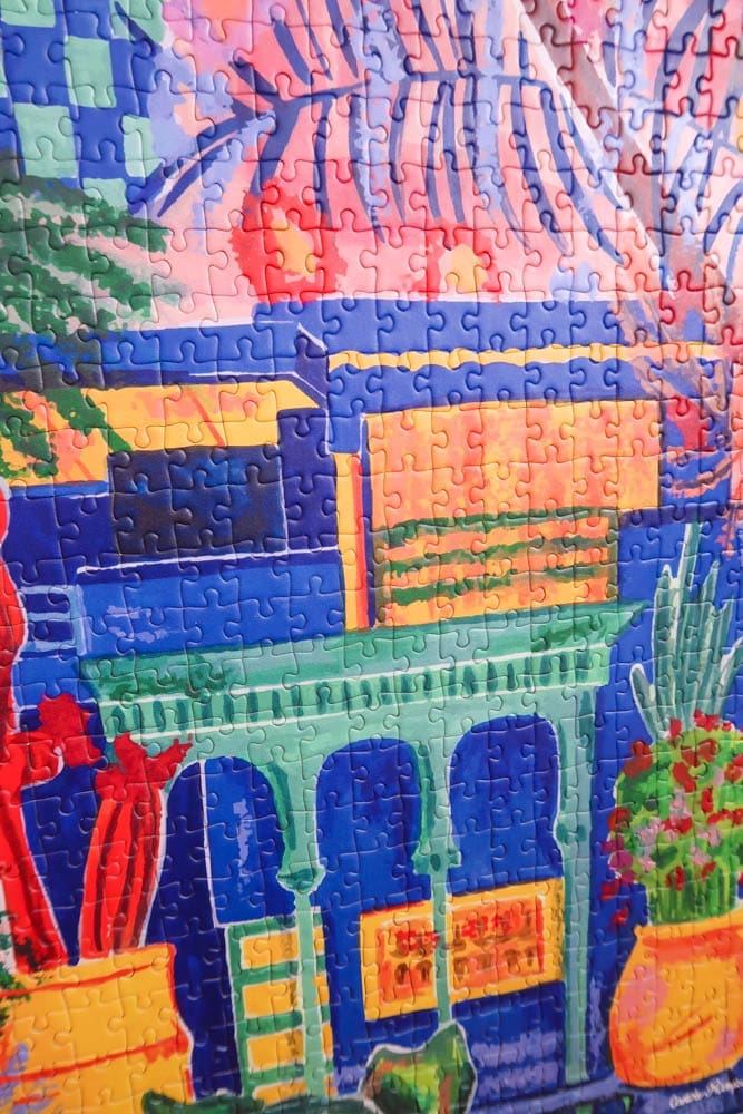 Puzzle - Majorelle - Puzzle - Carole Rampinetta - R Puzzle Maroc Web