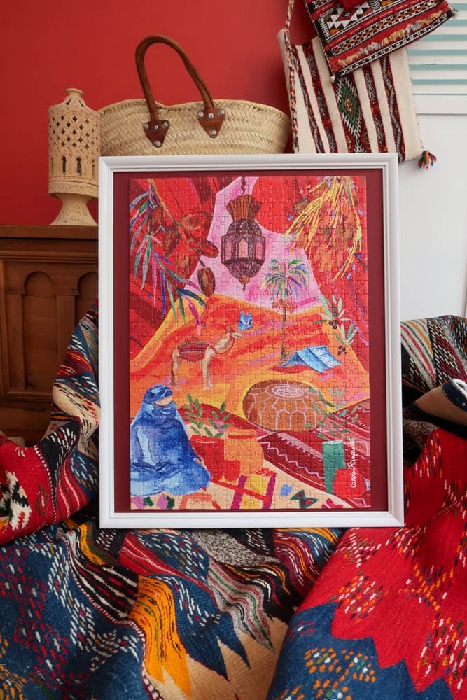 Puzzle - Majorelle - Puzzle - Carole Rampinetta - R Puzzle Maroc Web