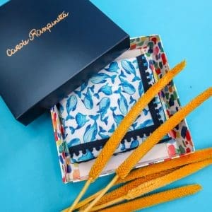 Bandana - Danse des baleines - Foulards & Co - Carole Rampinetta - R Bandana Baleines WEB