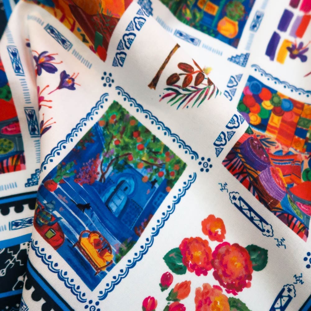 Bandana - Habibi - Foulards & Co - Carole Rampinetta - R Bandana HABIBI WEB