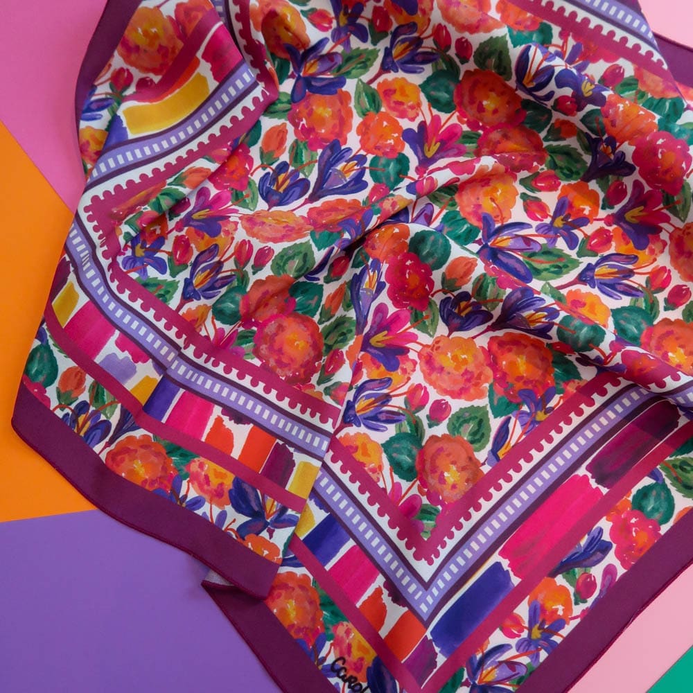 Bandana - Taliouine - Foulards & Co - Carole Rampinetta - R Bandanas Taliouine WEB