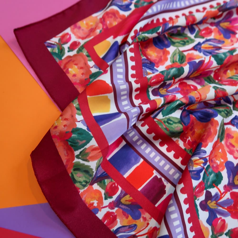 Foulard - Taliouine - Foulards & Co - Carole Rampinetta - R Foulard Taliouine WEB