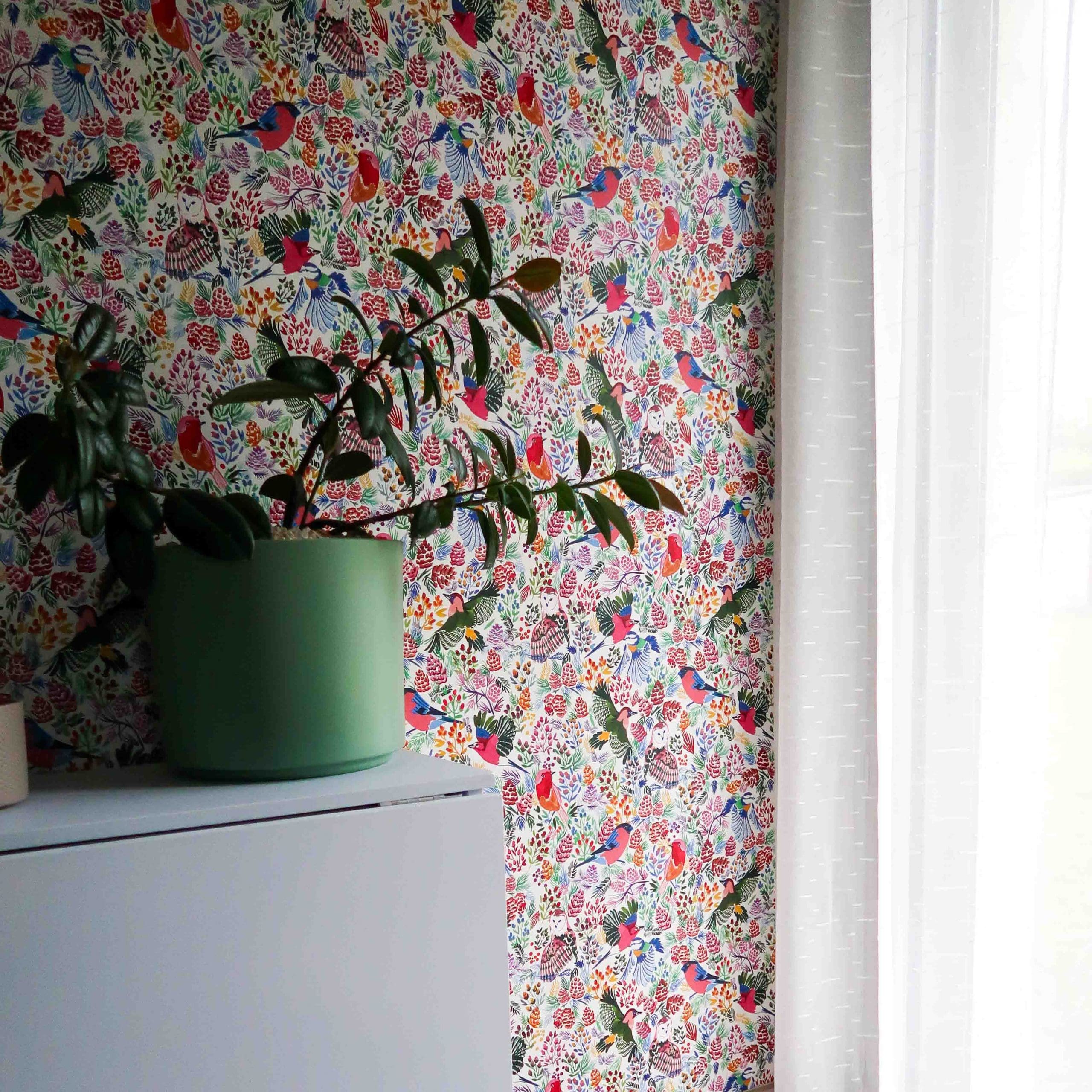 Papier peint - Forêt enchantée - PRE COMMANDE - Papier peint - Carole Rampinetta - R Papier peint FEnchantee WEB scaled