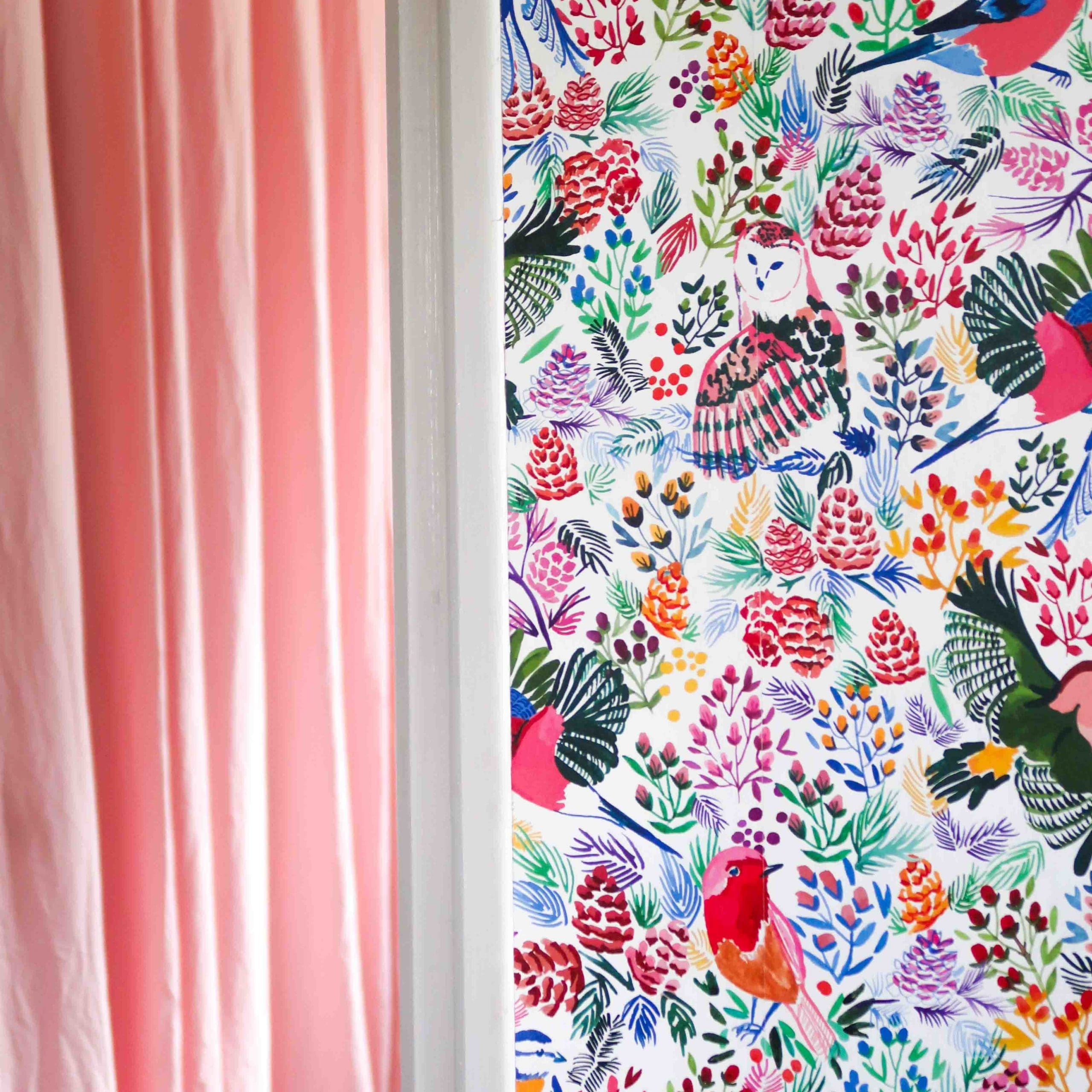 Papier peint - Forêt enchantée - PRE COMMANDE - Papier peint - Carole Rampinetta - R Papier peint FEnchantee WEB scaled