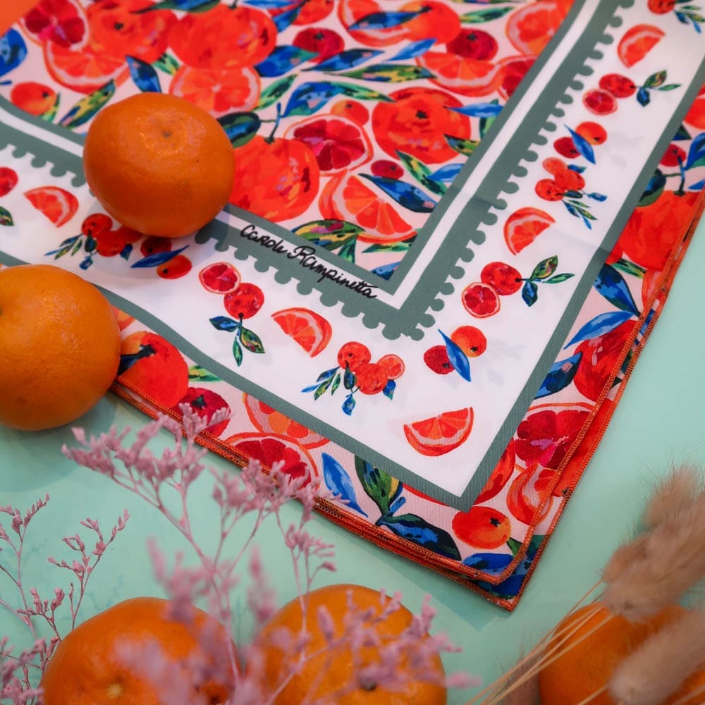 Foulard - Agadir - Foulards & Co - Carole Rampinetta - R foulard AGADIR WEB