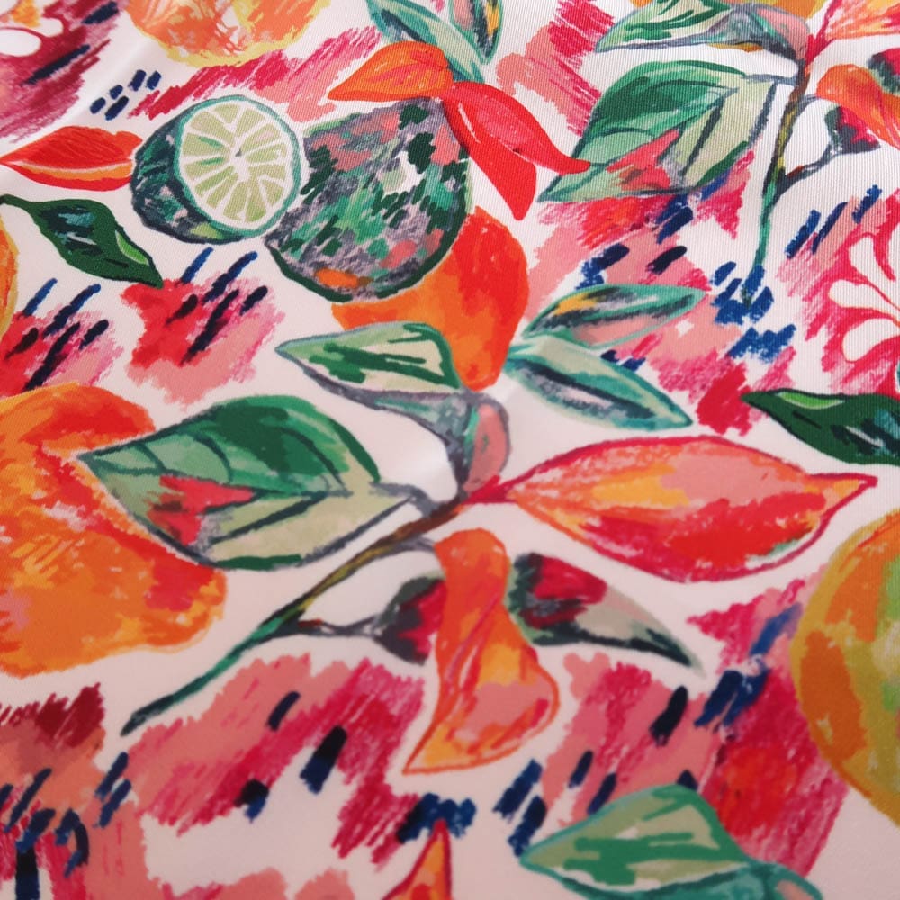 Foulard - Bergamote - Foulards & Co - Carole Rampinetta - R foulard BERGAMOTE WEB