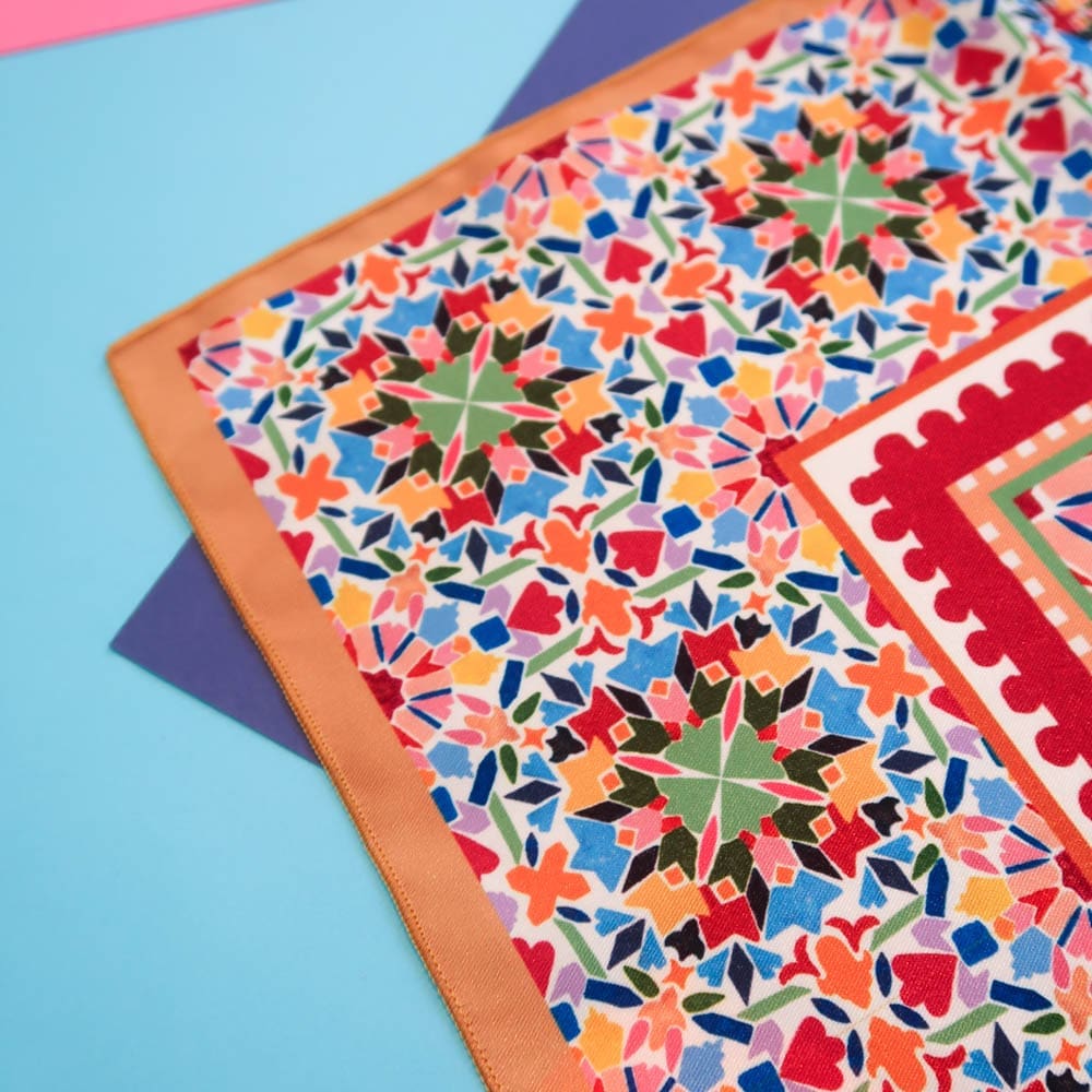 Foulard - Essaouira - Foulards & Co - Carole Rampinetta - R foulard ESSAOUIRA WEB