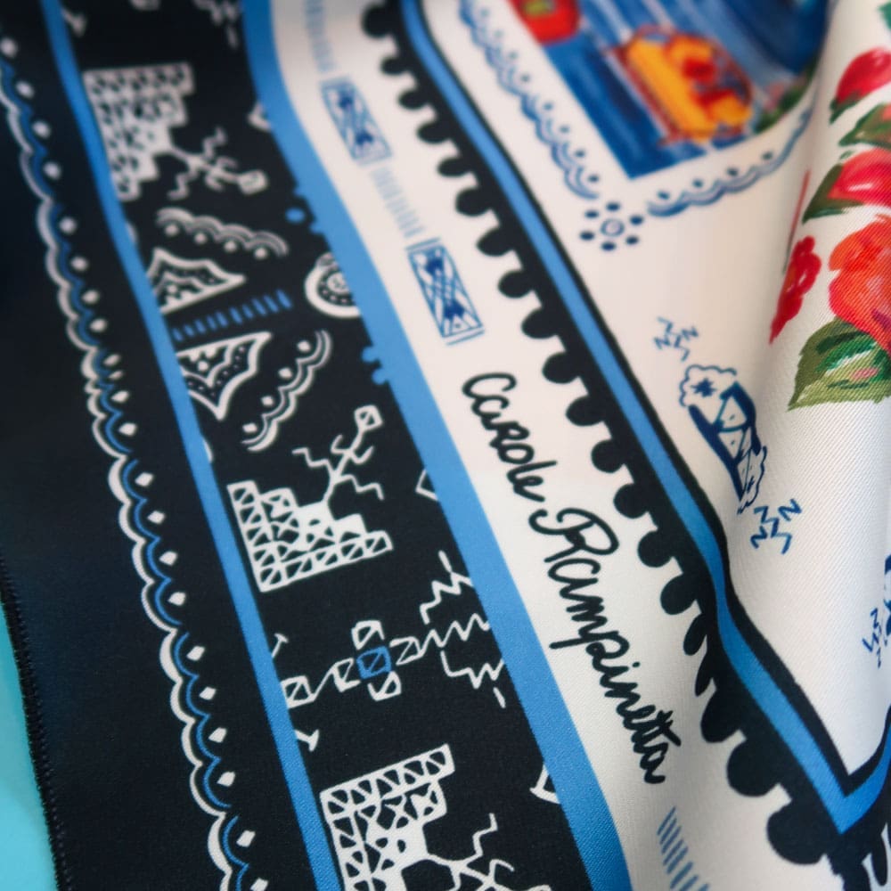 Foulard - Habibi - Foulards & Co - Carole Rampinetta - R foulard HABIBI WEB