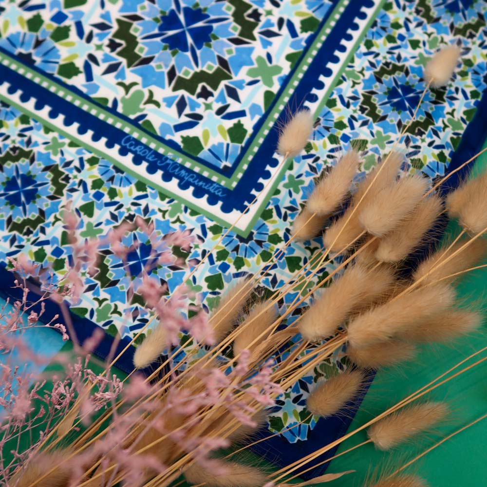 Foulard - Marrakech - Foulards & Co - Carole Rampinetta - R foulard MARRAKECH WEB