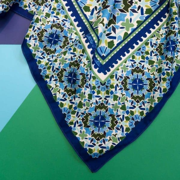 Foulard - Marrakech - Foulards & Co - Carole Rampinetta - R foulard MARRAKECH WEB