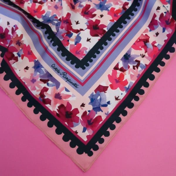 Foulard - Octobre - Foulards & Co - Carole Rampinetta - R foulard OCTOBRE WEB