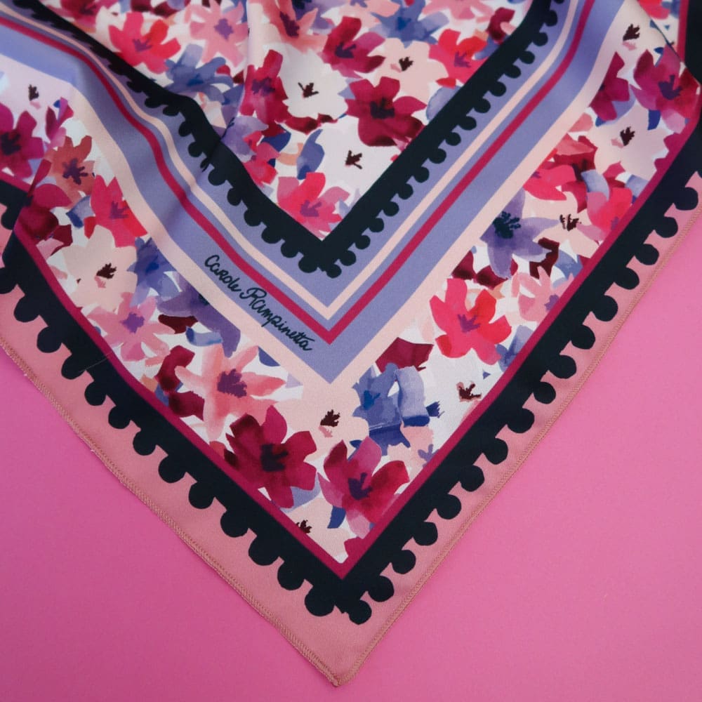 Foulard - Octobre - Foulards & Co - Carole Rampinetta - R foulard OCTOBRE WEB