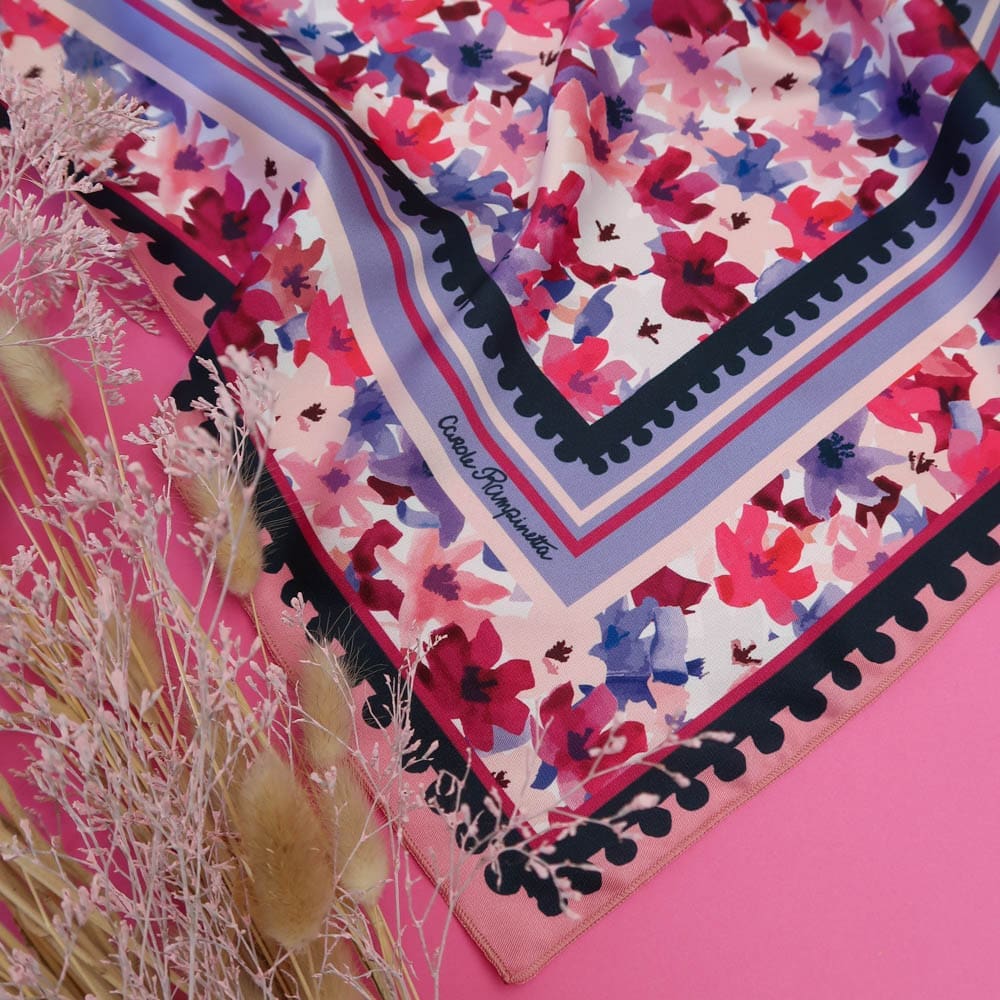 Foulard - Octobre - Foulards & Co - Carole Rampinetta - R foulard OCTOBRE WEB