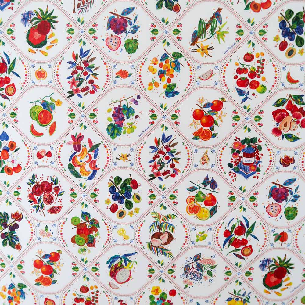 Papier peint - Echantillon - Faisans Dorés - Papier peint - Carole Rampinetta - R PapierPeint TuttiFrutti WEB