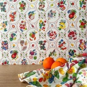 Papier peint - Tutti Frutti - PRE COMMANDE - Papier peint - Carole Rampinetta - R PapierPeint WEB