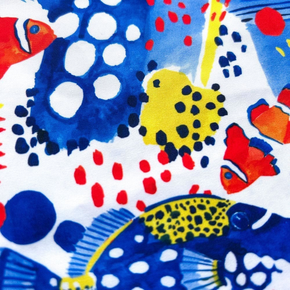 Tissu short de bain - Premier avril - Tissus - Carole Rampinetta - R ShortBain PremierAvril