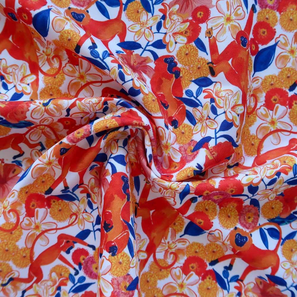 Tissu short de bain - Bollywood - Précommande - Tissus - Carole Rampinetta - R ShortBain Bollywood