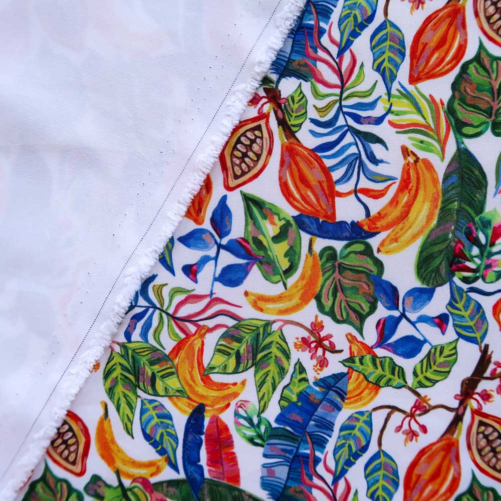 Tissu short de bain - Bollywood - Précommande - Tissus - Carole Rampinetta - R ShortBain Canopée