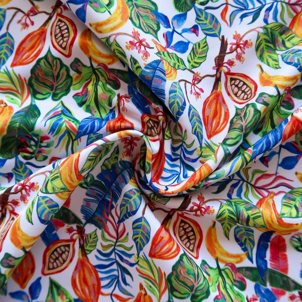 Tissu short de bain - Bollywood - Précommande - Tissus - Carole Rampinetta - R ShortBain Canopée