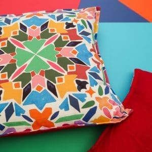 Kit couture - Housse de coussin Marrakech - Papeterie - Carole Rampinetta - R Coussins