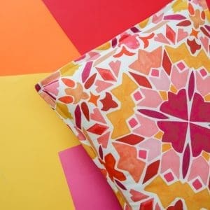 Kit couture - Housse de coussin Marrakech - Papeterie - Carole Rampinetta - R Coussins