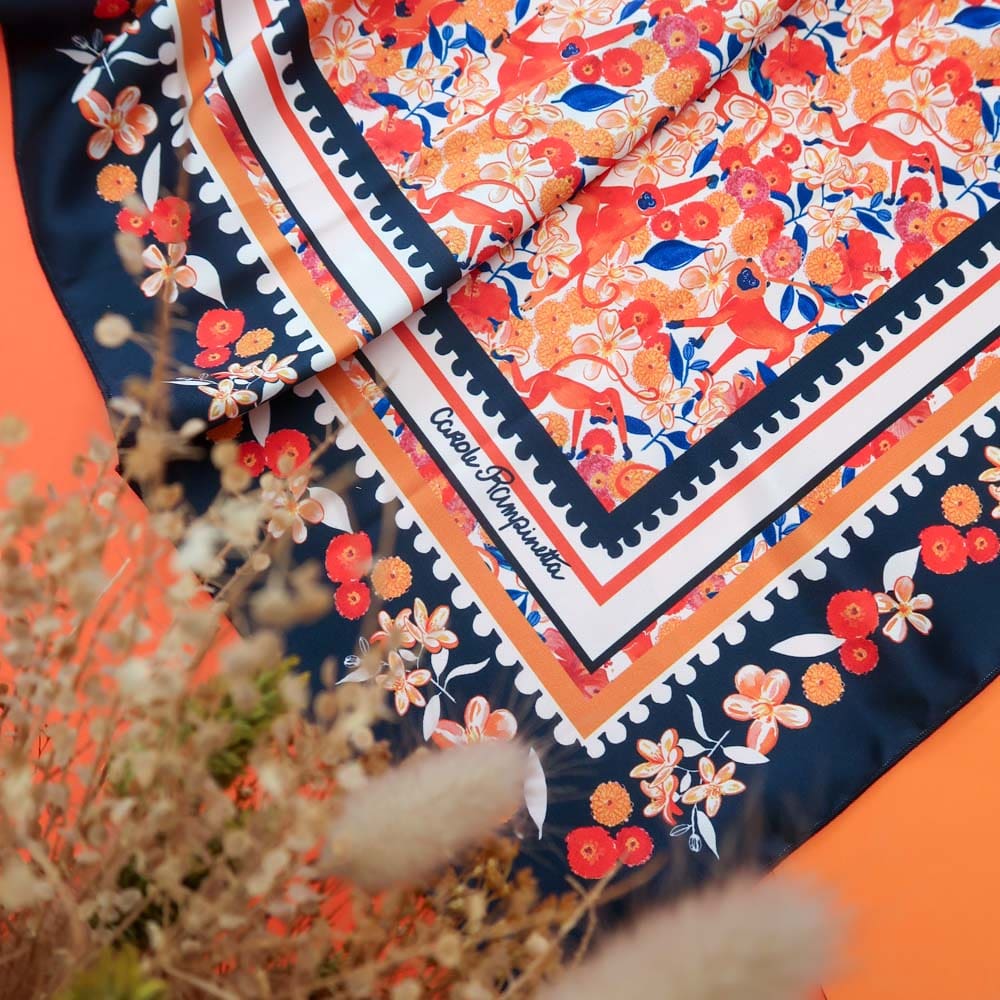 Foulard - Séville - Foulards & Co - Carole Rampinetta - R Foulard WEB