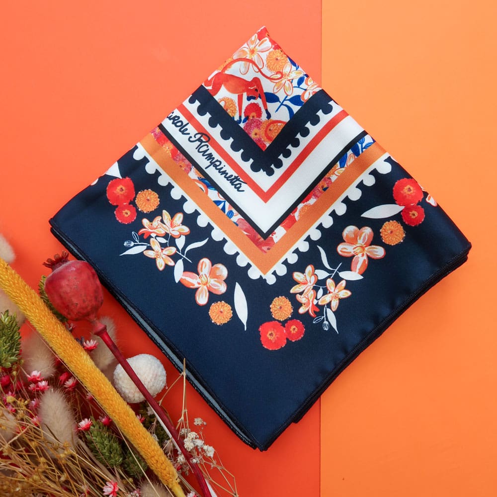 Foulard - Séville - Foulards & Co - Carole Rampinetta - R Foulard WEB