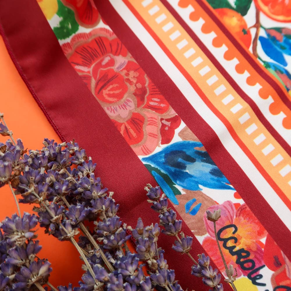 Foulard - Séville - Foulards & Co - Carole Rampinetta - R Foulard WEB