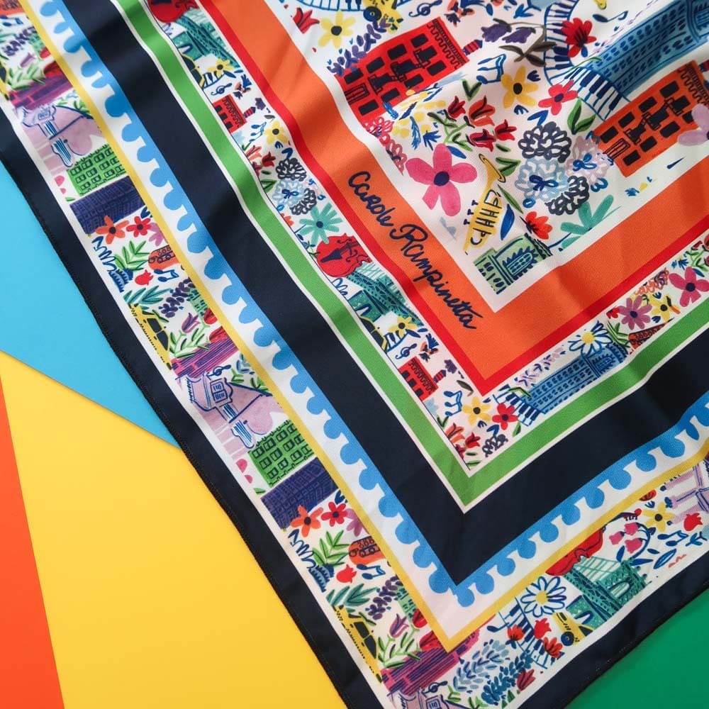 Foulard - Séville - Foulards & Co - Carole Rampinetta - R Foulard WEB