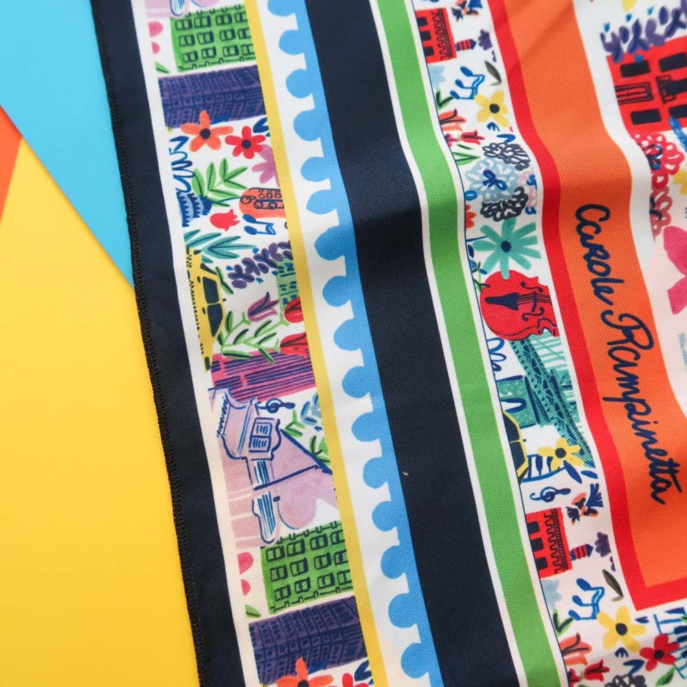 Foulard - Séville - Foulards & Co - Carole Rampinetta - R Foulard WEB
