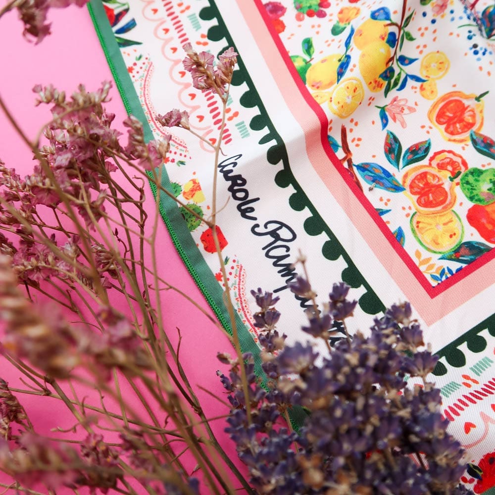 Foulard - Séville - Foulards & Co - Carole Rampinetta - R Foulard WEB