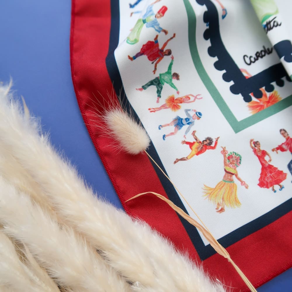 Foulard - Bailare - Foulards & Co - Carole Rampinetta - R Foulard WEB