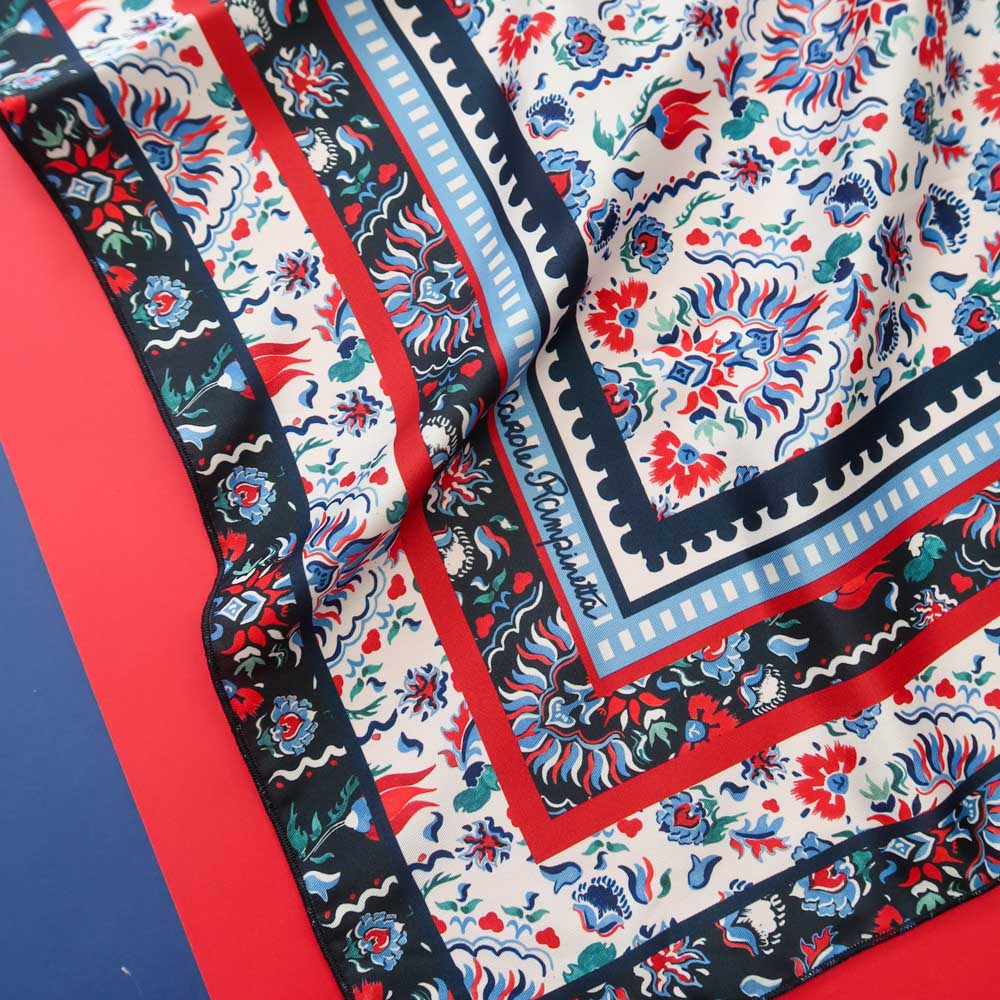 Foulard - Séville - Foulards & Co - Carole Rampinetta - R Foulard WEB