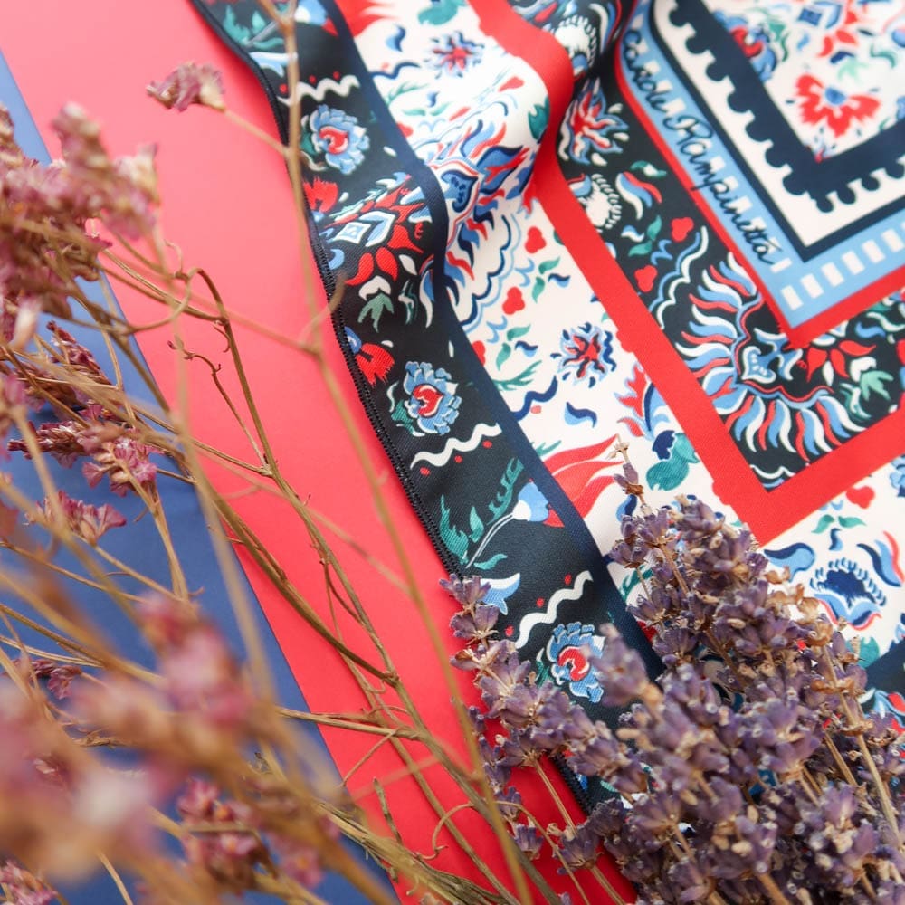 Foulard - Séville - Foulards & Co - Carole Rampinetta - R Foulard WEB